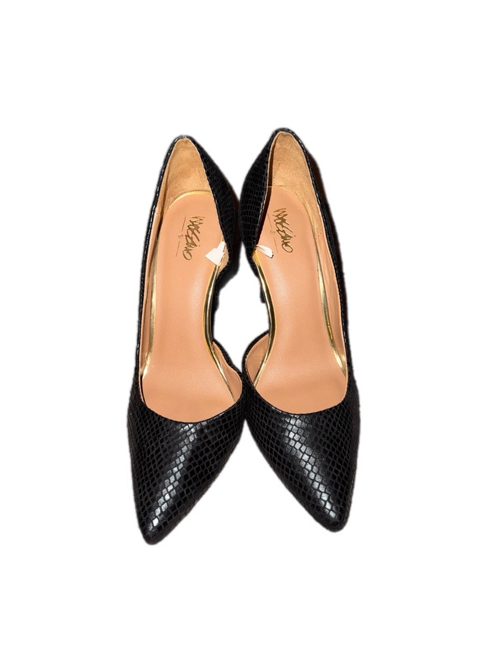 Sexy mossimo Black Pointed Toe High Heels mint condition size 7.5 - Picture 5 of 8